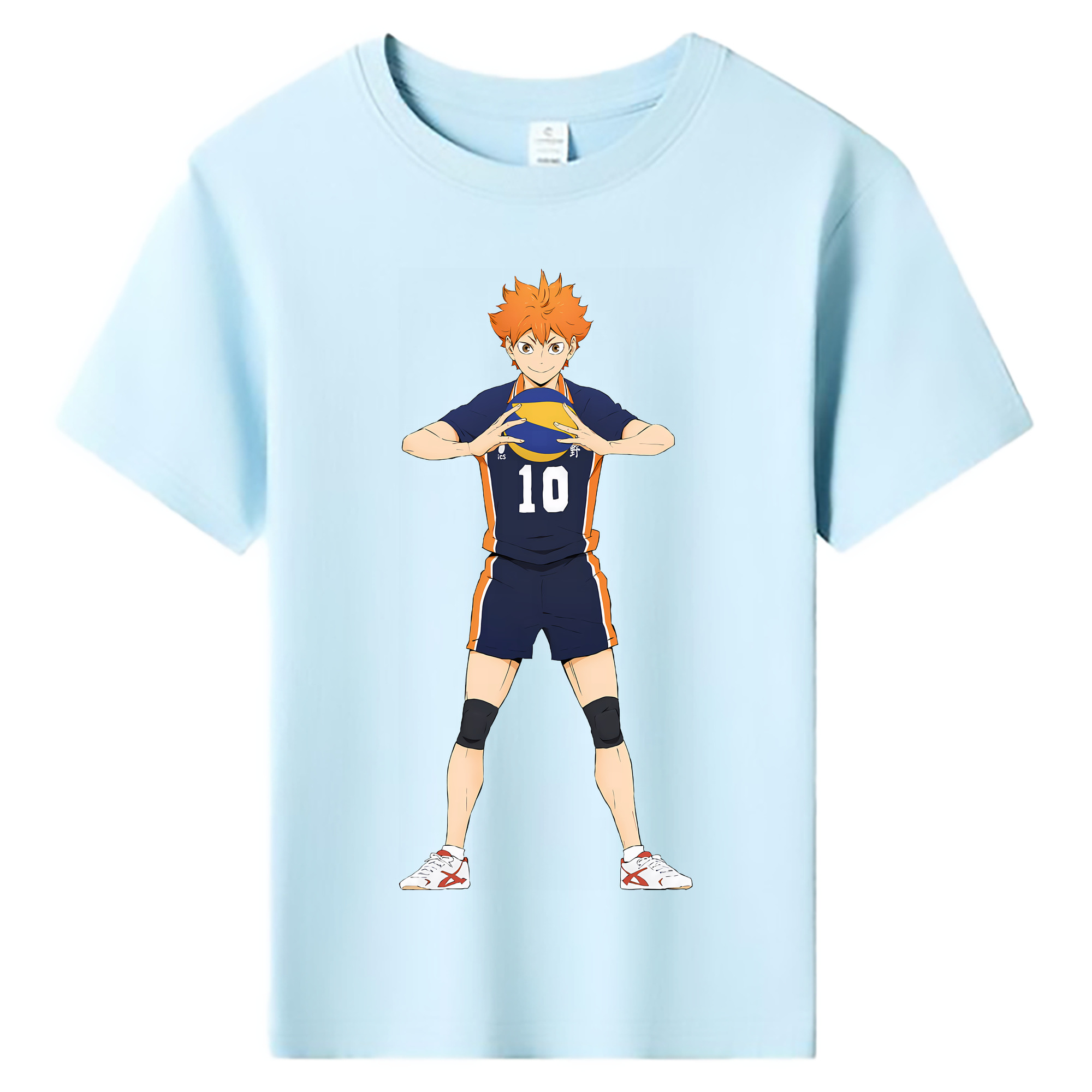 （画像用） ハイキュー!! Haikyu!! 綿100％キッズTシャツ（フロントプリント）
